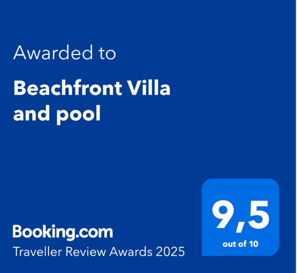 Beachfront Villa And Pool Puerto de Santiago  Exteriör bild